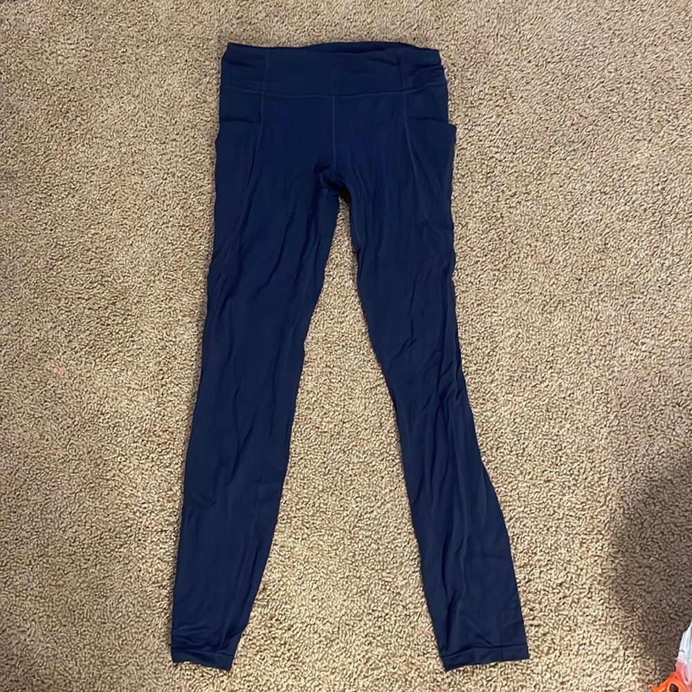 Navy Athleta leggings
